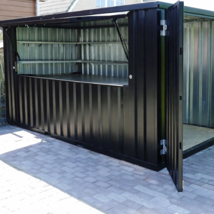 Contenedor bar desmontable de 13 pies (4 x 2m XL)